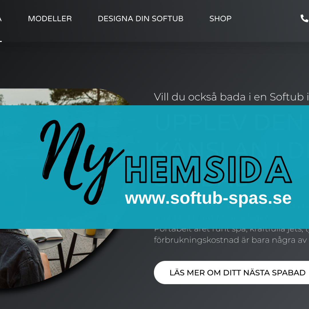 Ny Hemsida! www.softub-spas.se